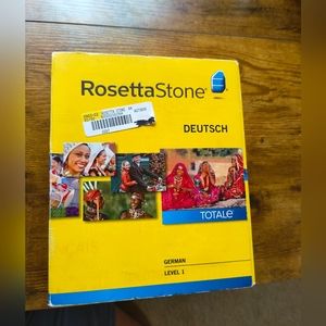 Rosetta Stone TOTALe German Deutsch Version 4 Levels 1